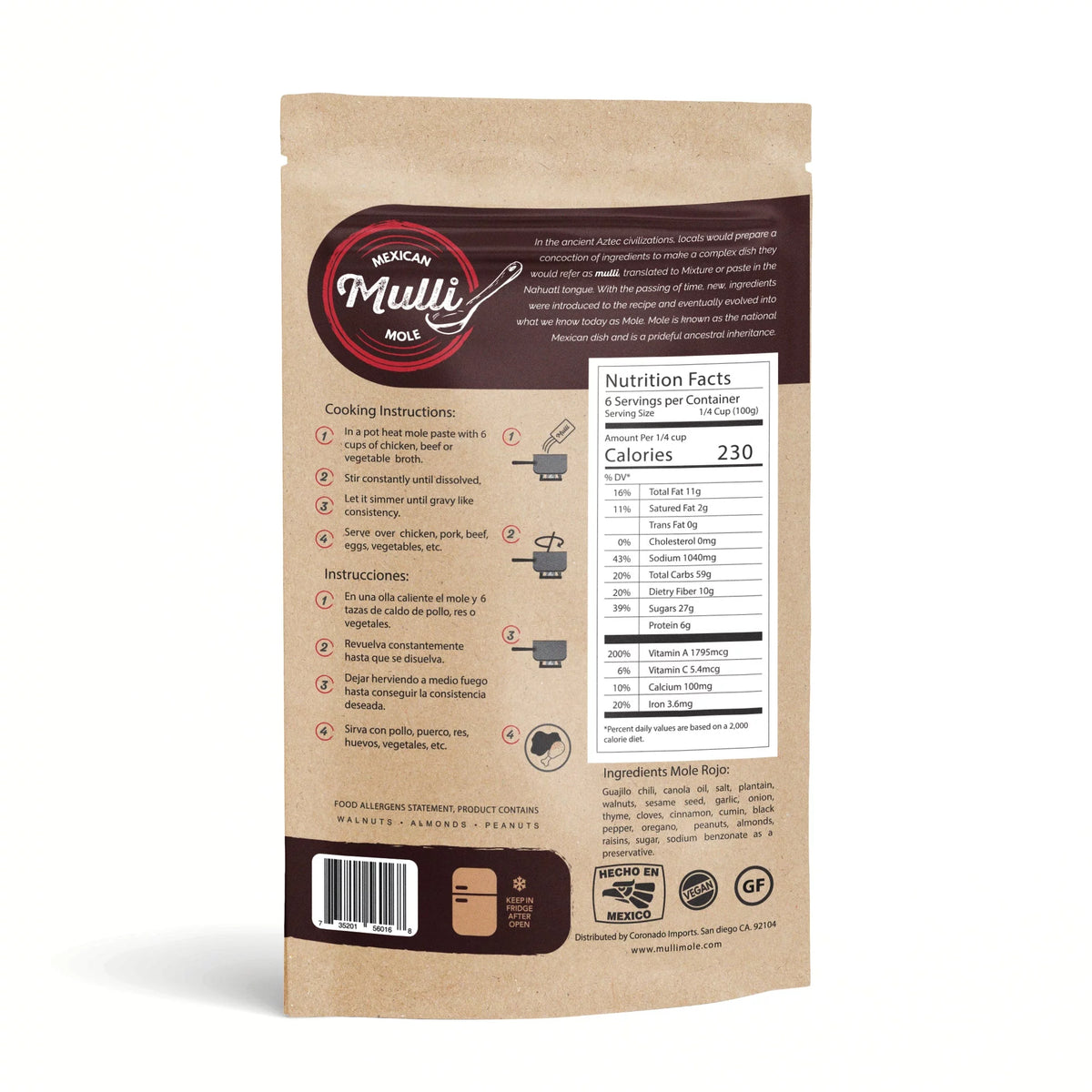 Red Mole Paste Q97924