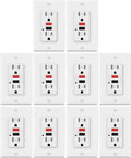 10 Pack White Tamper Resistant GFCI Outlets with Wallplate N549591