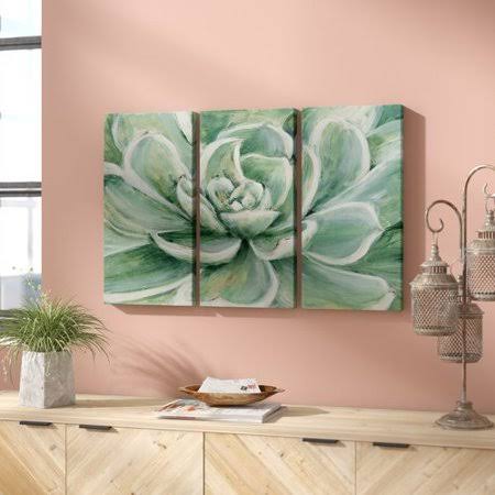 Multi-Piece Acrylic Painting Print on Canvas J3524