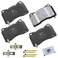 Semi-Metallic Brake Pads 4-Pad Set X1305
