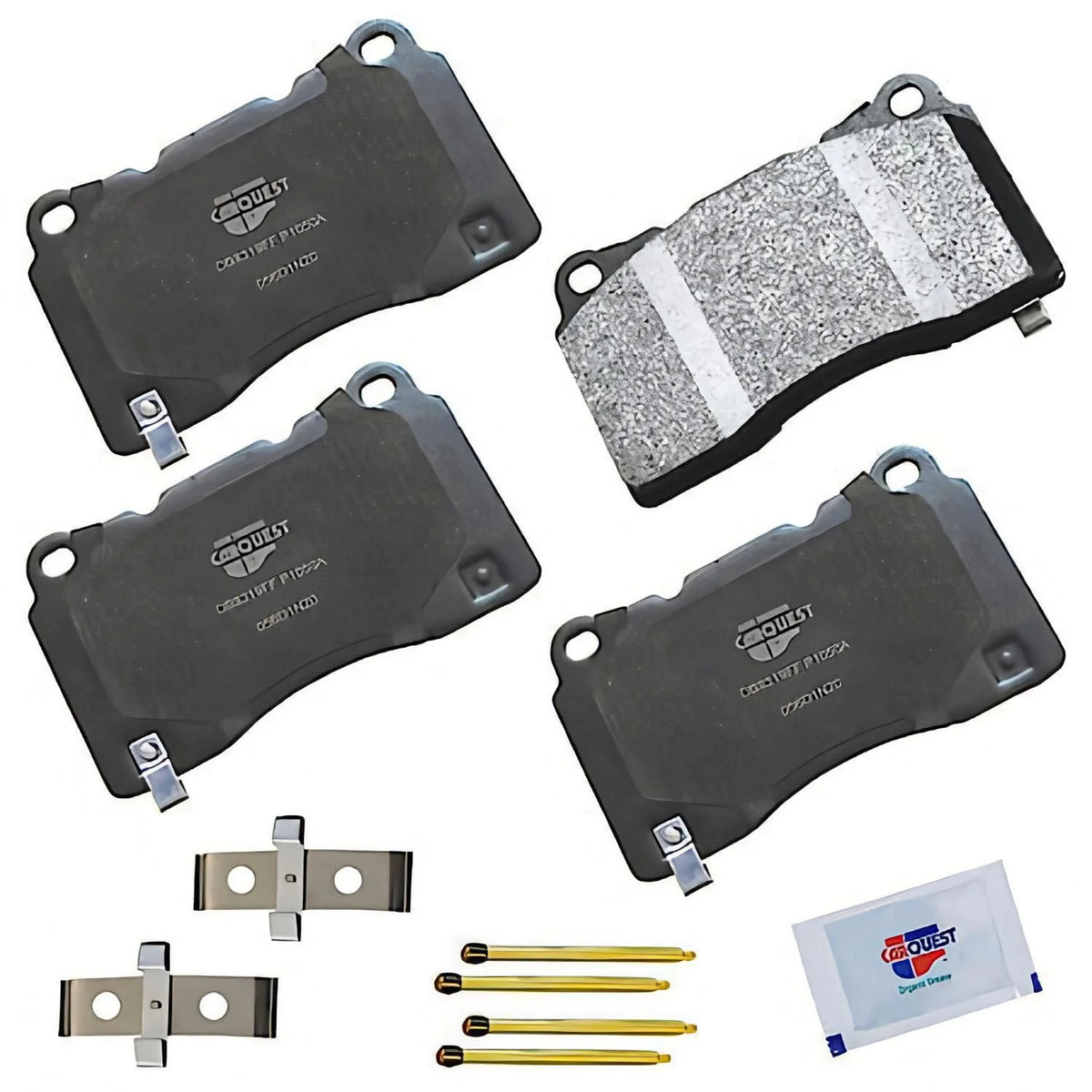 Semi-Metallic Brake Pads 4-Pad Set X1305