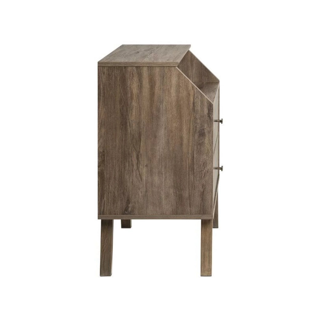 4-Piece Set with 2 Nightstands 7-Drawer Dresser and Computer Desk A365636