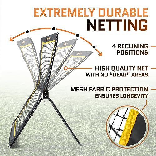 5x7 Feet Lacrosse Rebounder with Carry Bag V39145
